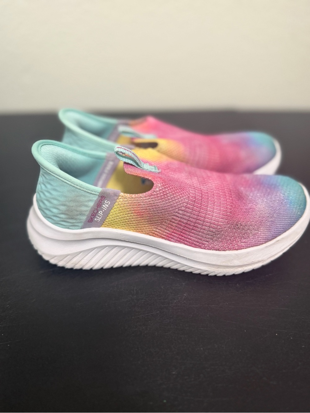 Skechers Kids Slip-On Sneakers - Mint, Pink, Yellow, Blue
